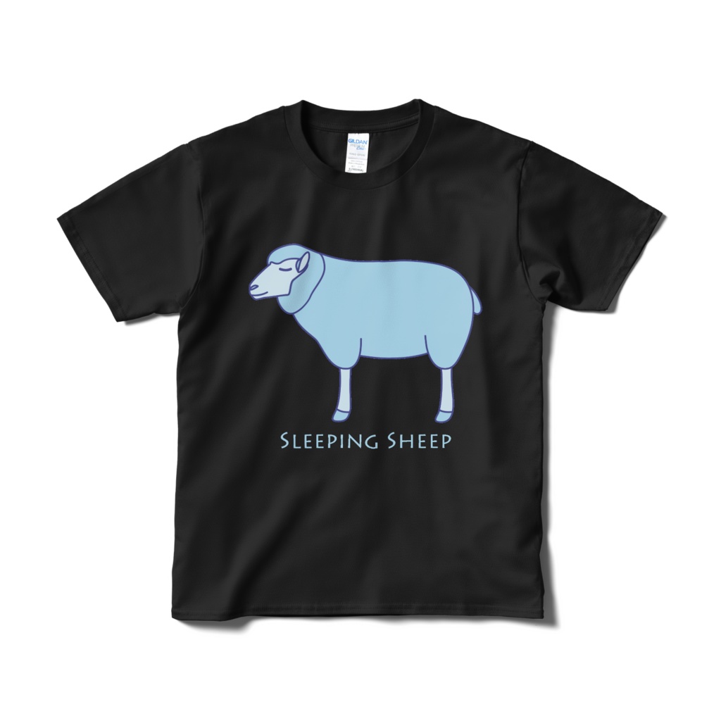 SLEEPING SHEEP T-Shirts BK 001