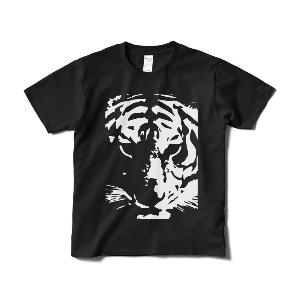 TIGER T-Shirts BK 001