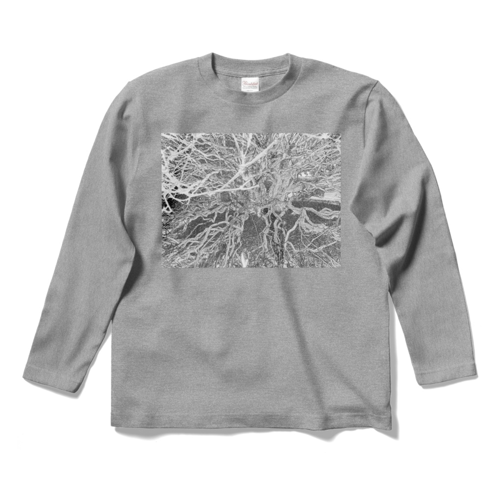 BRANCH T-Shirts LONG GRAY 001