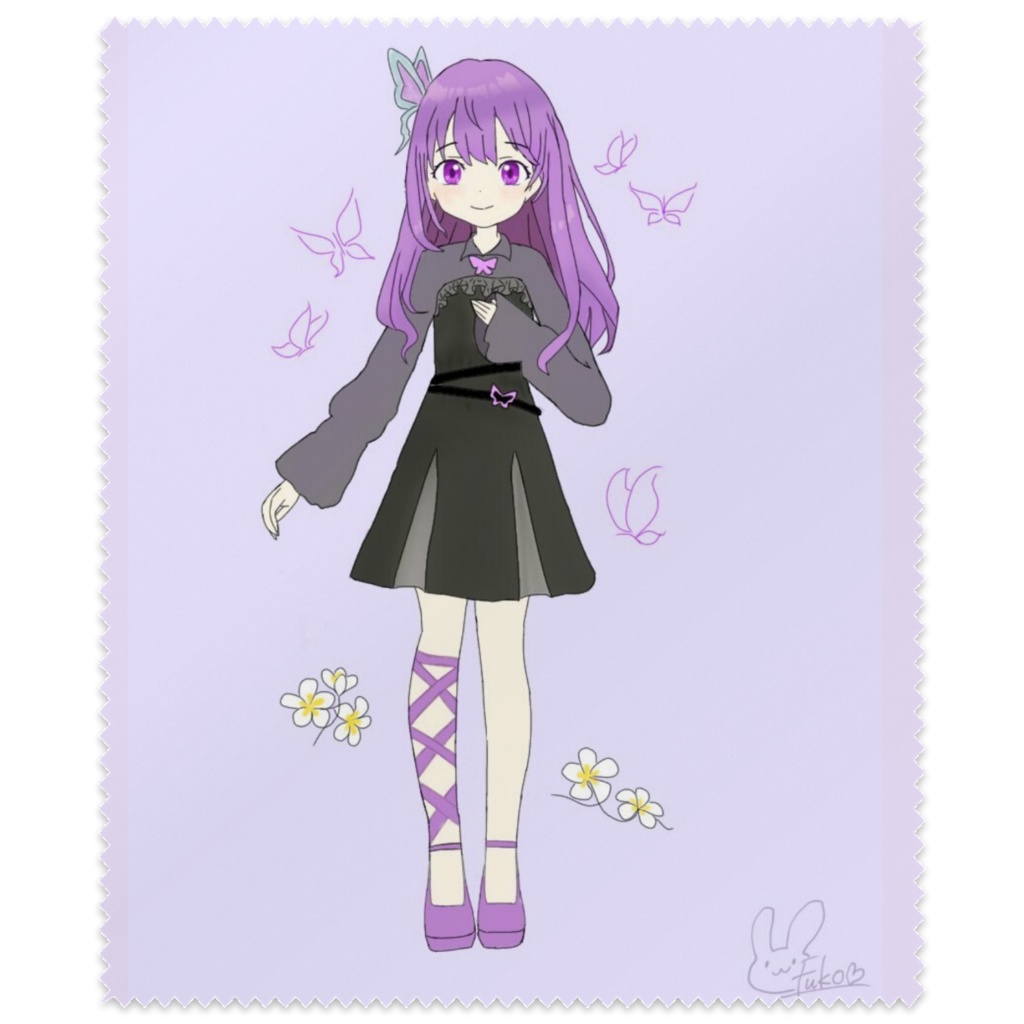 お掃除のお手伝い!ゆかりのメガネ拭き