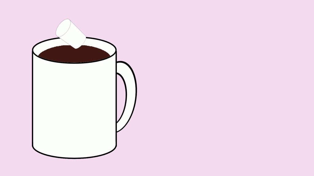 【自然なループ】マシュマロ読み用動く背景素材【配信用】