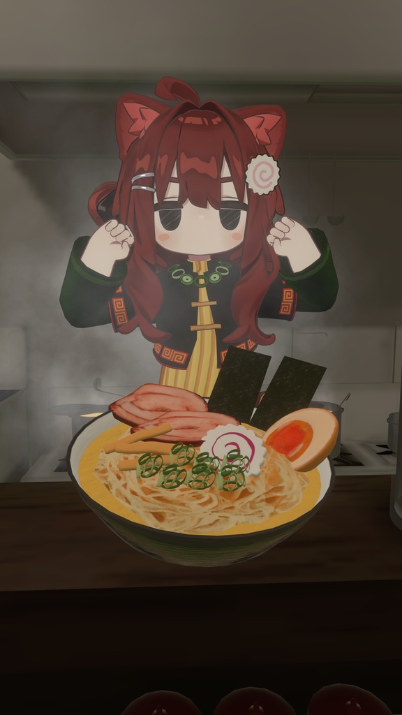 【まめふれんず・キプフェル対応】らあめんチャイナ