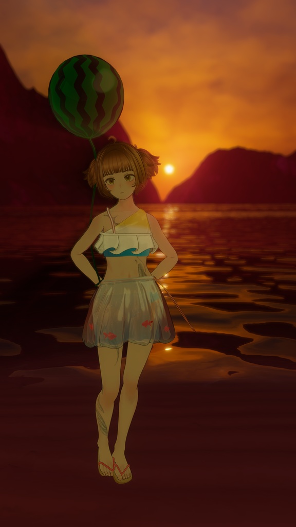 【Grus対応】夏祭水着 -Kasai Mizugi-