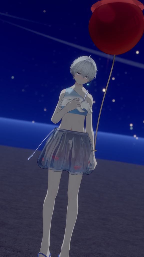 【龍のヨルちゃん・ヘルベチカ対応】【A1XBody】夏祭水着 -KasaiMizugi-