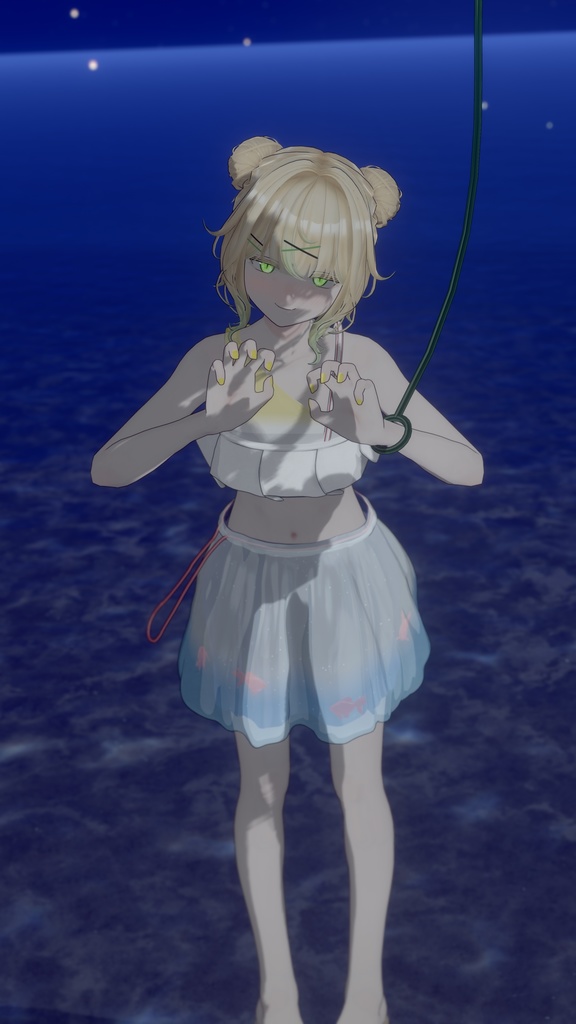 【龍のヨルちゃん・ヘルベチカ対応】【A1XBody】夏祭水着 -KasaiMizugi-