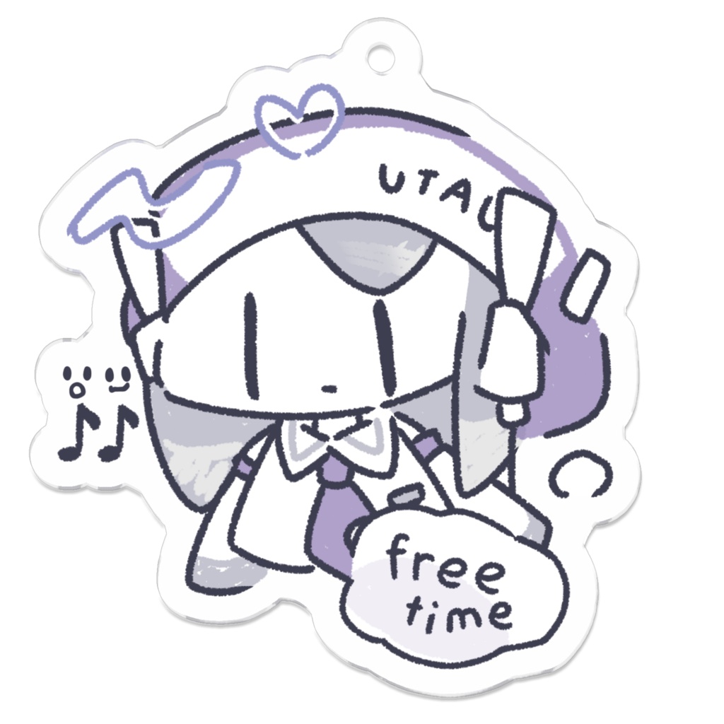 【デフォ子】ミニアクキー