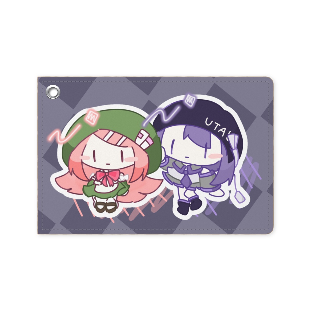 【デフォ×モモ】パスケース