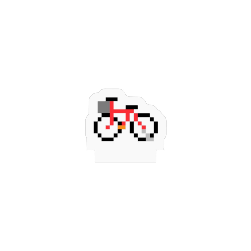ちょこっとドット絵 自転車(アクリルスタンド)