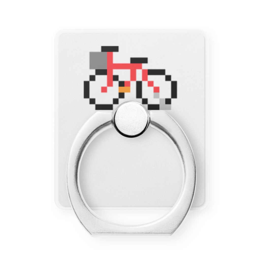 ちょこっとドット絵 自転車（スマホリング）