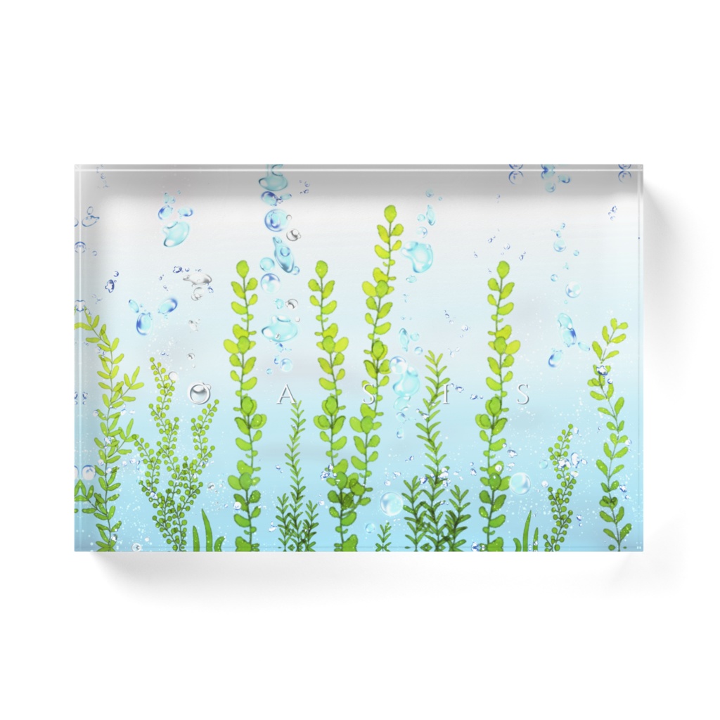 oasis アクリルブロック