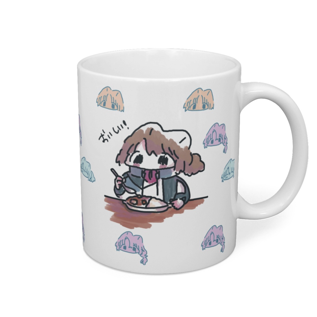 こそうし君カレーマグカップ