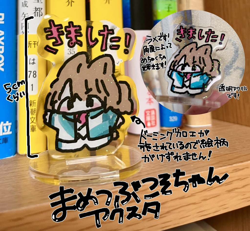 まめつぶこそちゃんアクスタ
