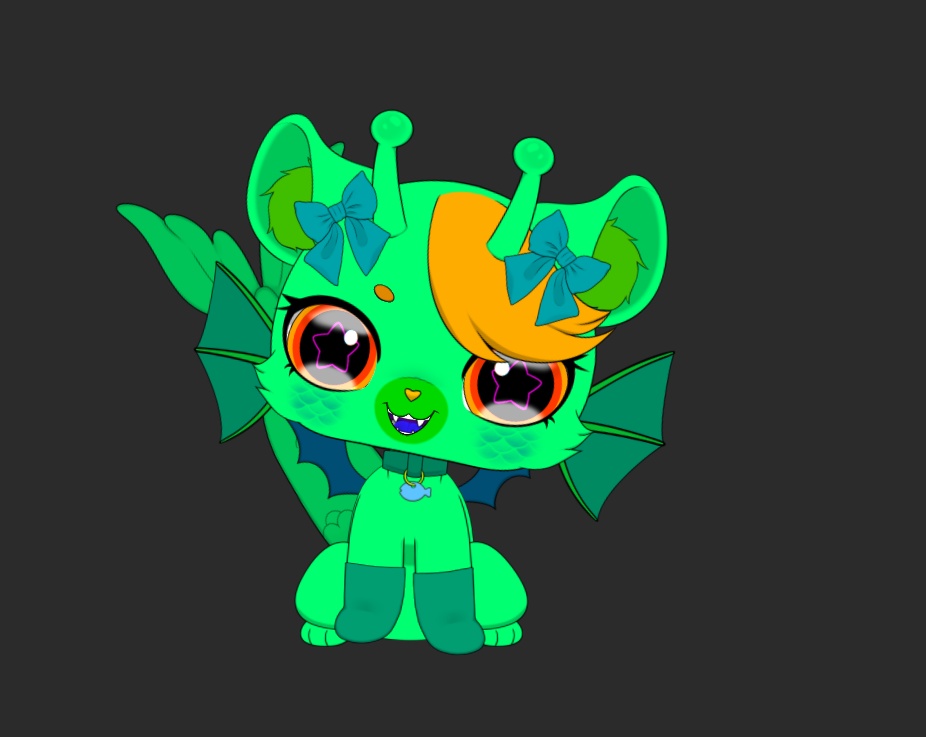 Custom Cat Vtuber Model