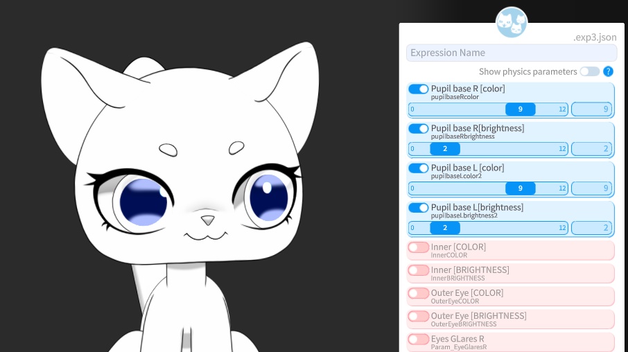 Custom Cat Vtuber Model