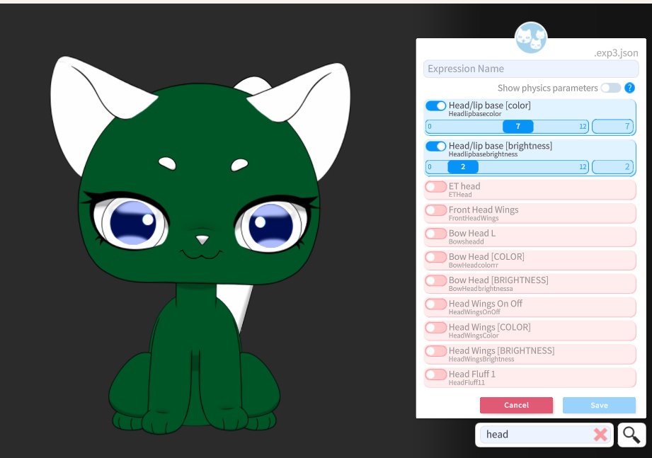 Custom Cat Vtuber Model