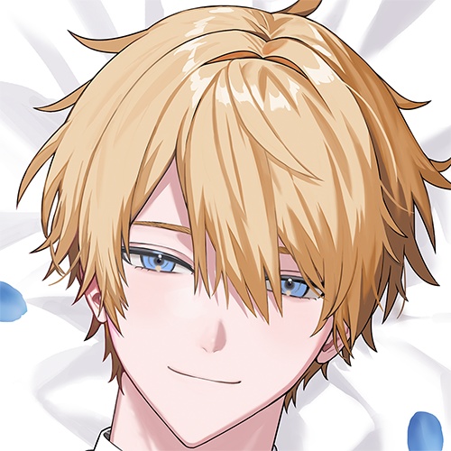 【ナナテトラ先生】金髪碧眼執事「ラインハルト」　抱き枕カバー