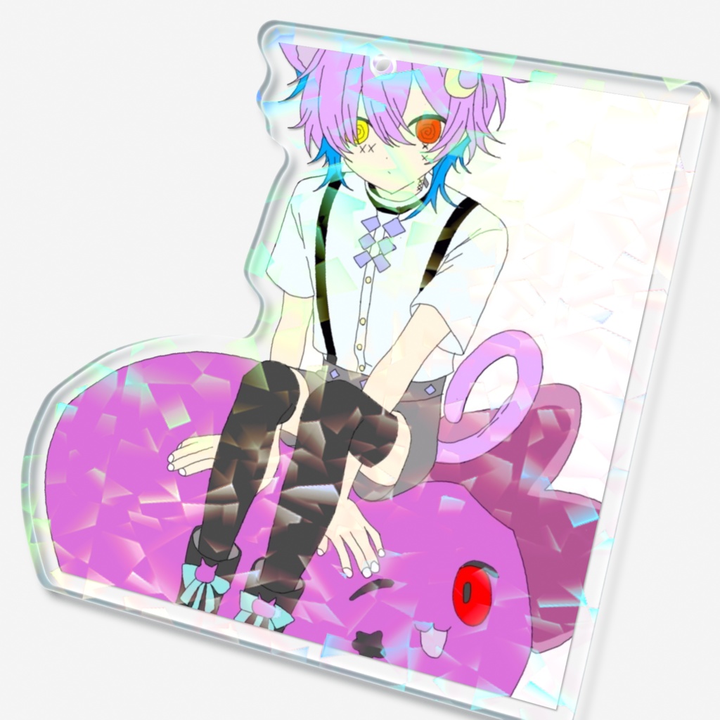 ゆらゆま。ホログラムアクキー