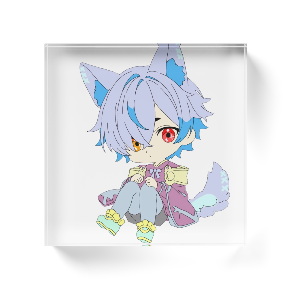 ゆらゆま。アクリルブロック