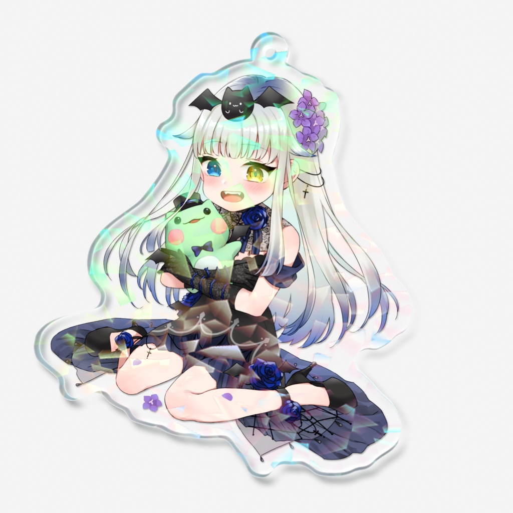 喰髑ヴァン 常設グッズ【ホログラムアクリルキーホルダー】