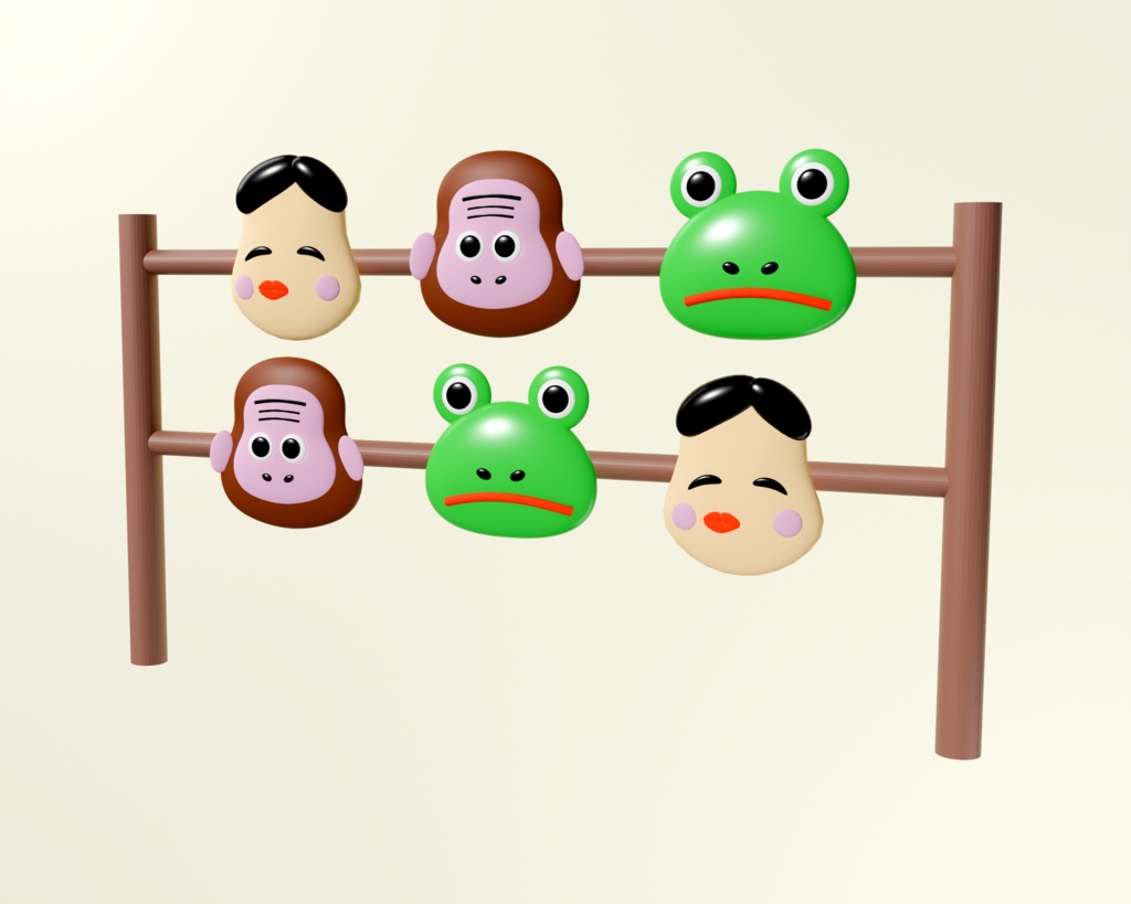 お祭り　おめん