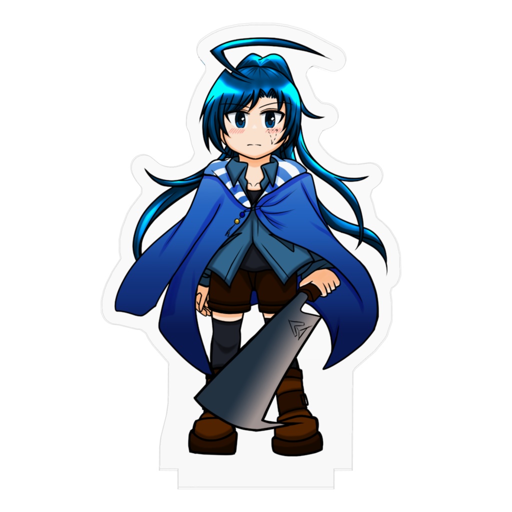 アクリルフィギュア「ソシャゲ風玲」