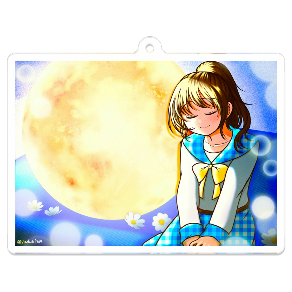 アクリルキーホルダー｢おやすみFull moon｣