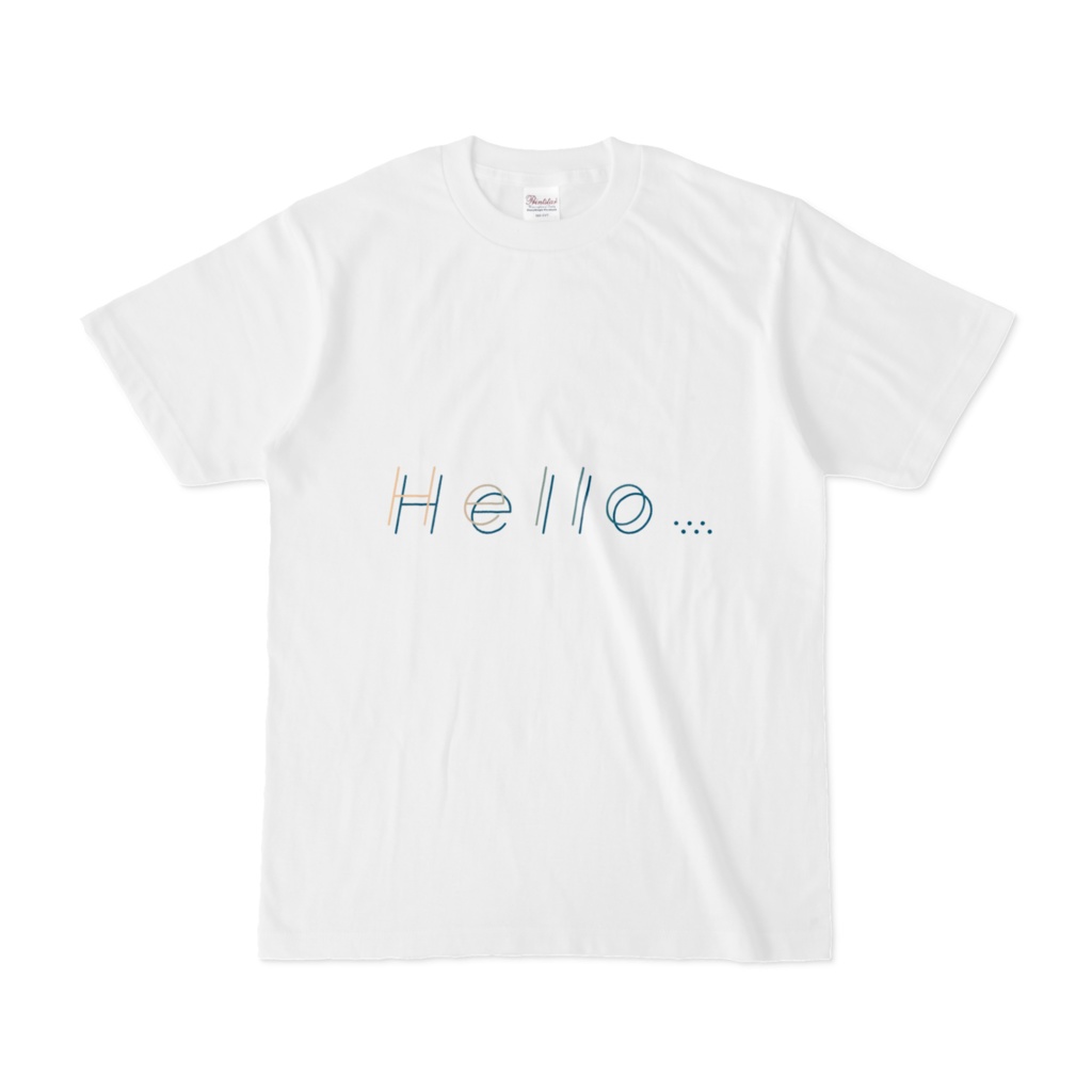 Tシャツ｢Hello…／あなたと共に｣