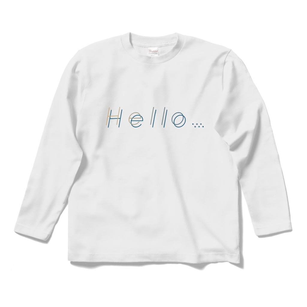 ロングスリーブTシャツ「Hello…/あなたと共に」