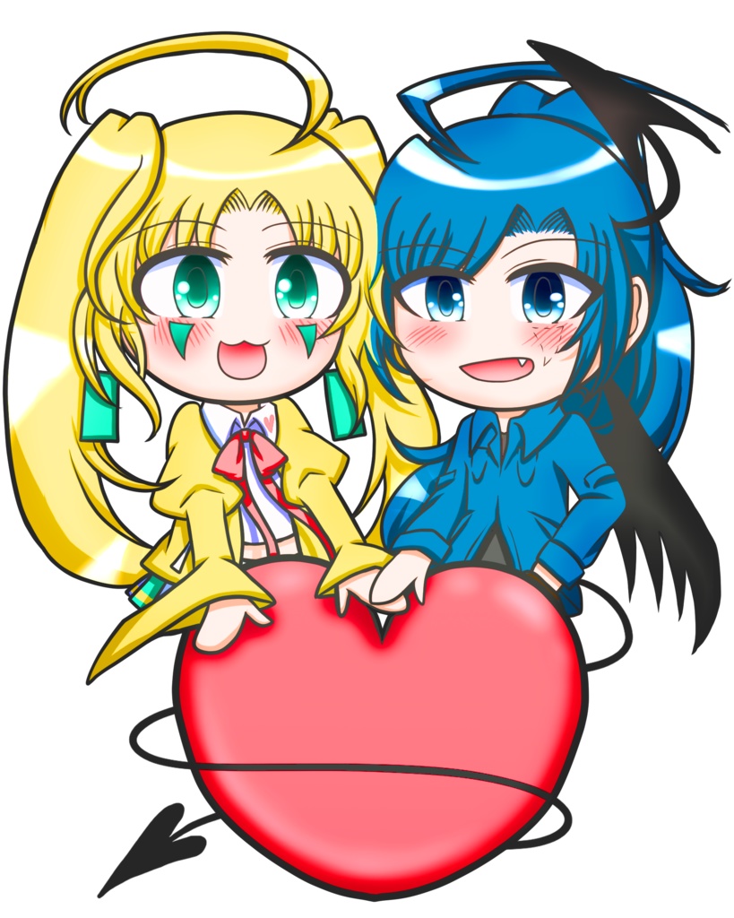 ラメアクリルキーホルダー(聖雨&玲ver)