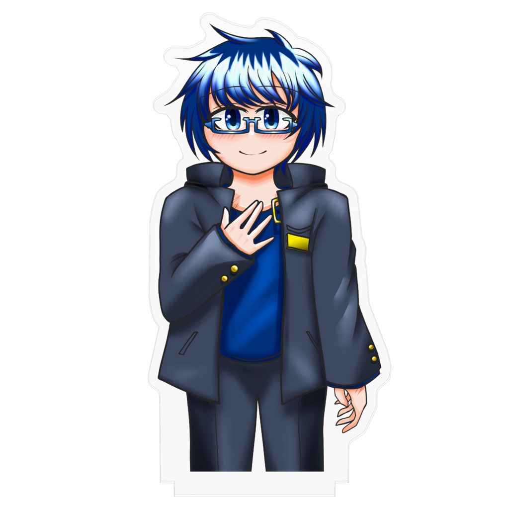 アクリルフィギュア「Hello suicide Re:make 紫月」