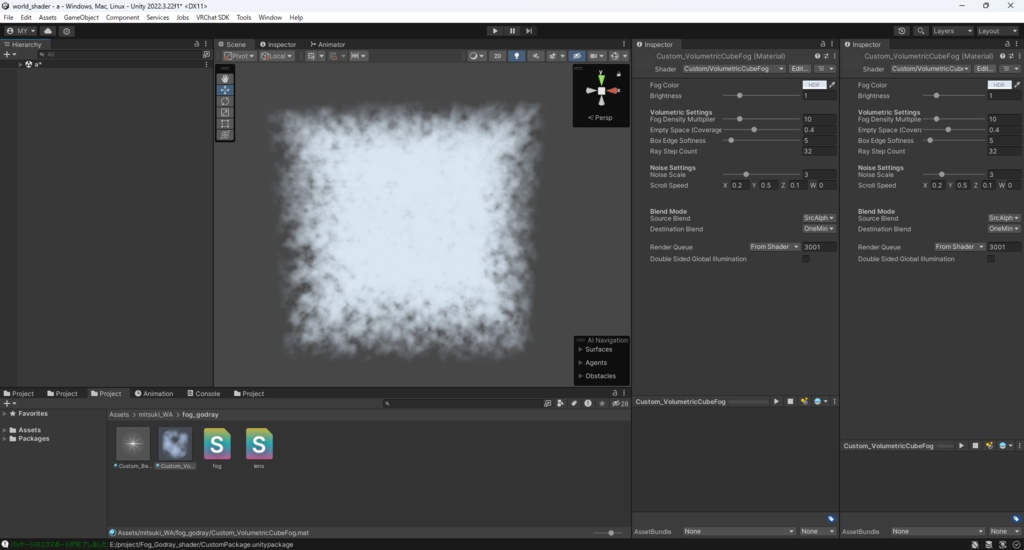 Fog & Lens Flare World Shader Pack