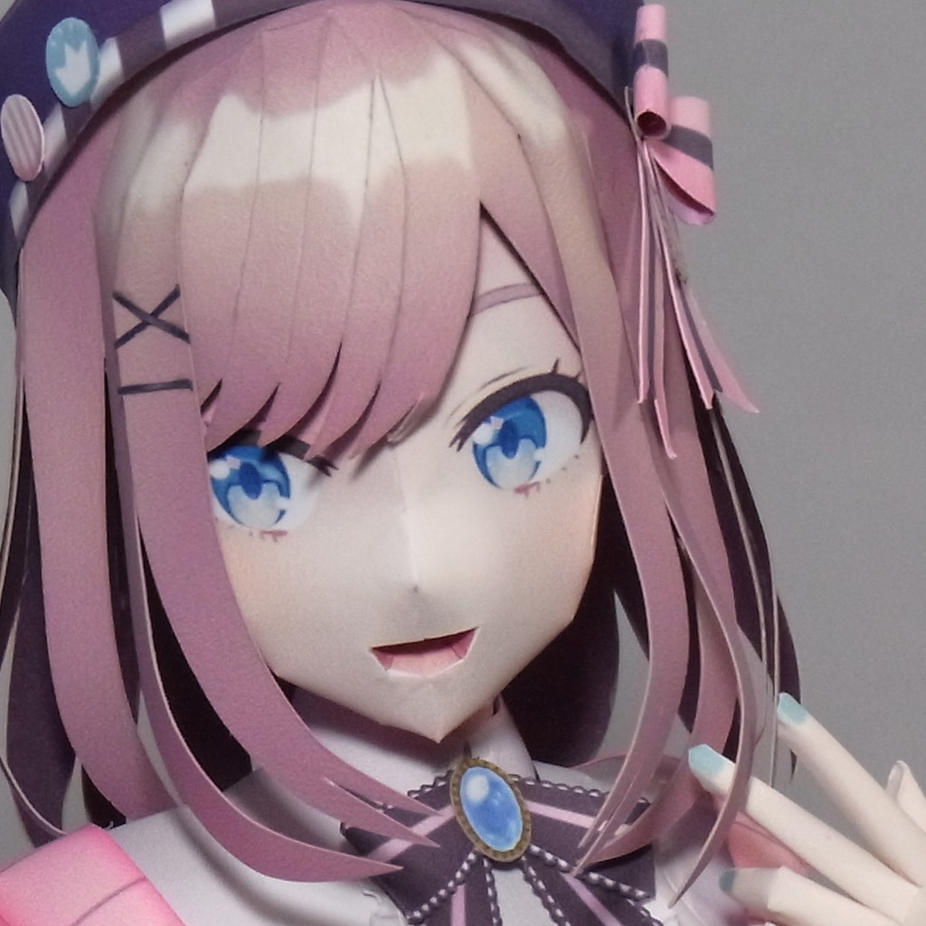 【非公式】ペーパークラフト「鈴原るる」体験版