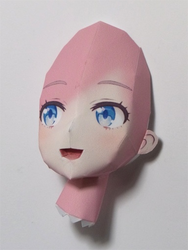 【非公式】ペーパークラフト「鈴原るる」体験版