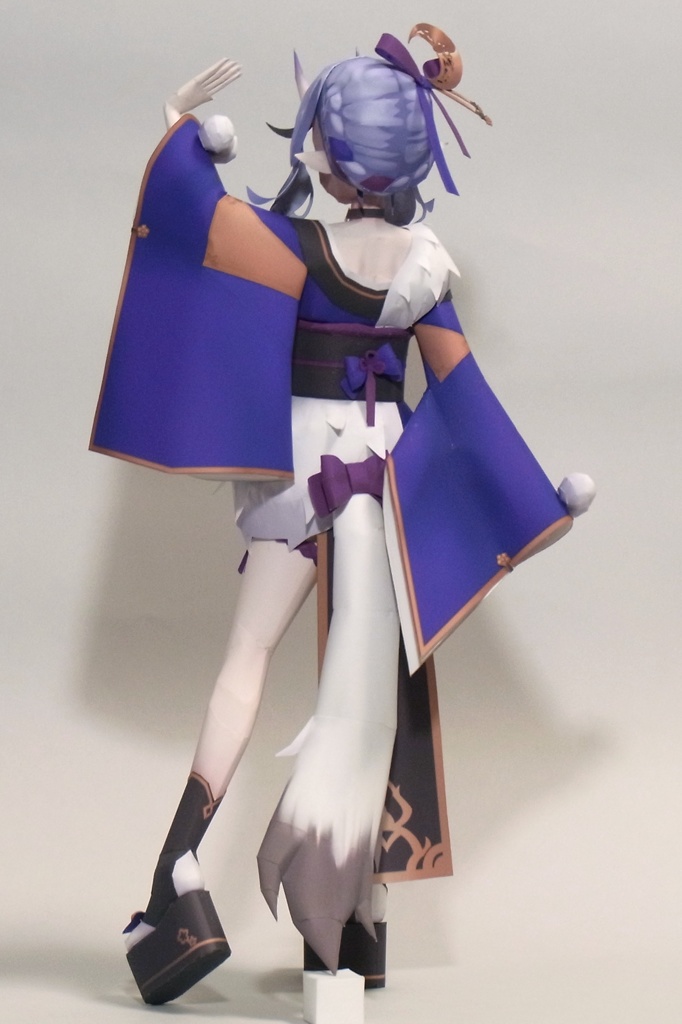 【非公式】ペーパークラフト「竜胆尊」体験版