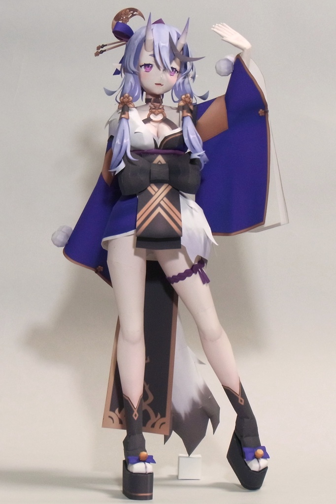 【非公式】ペーパークラフト「竜胆尊」体験版