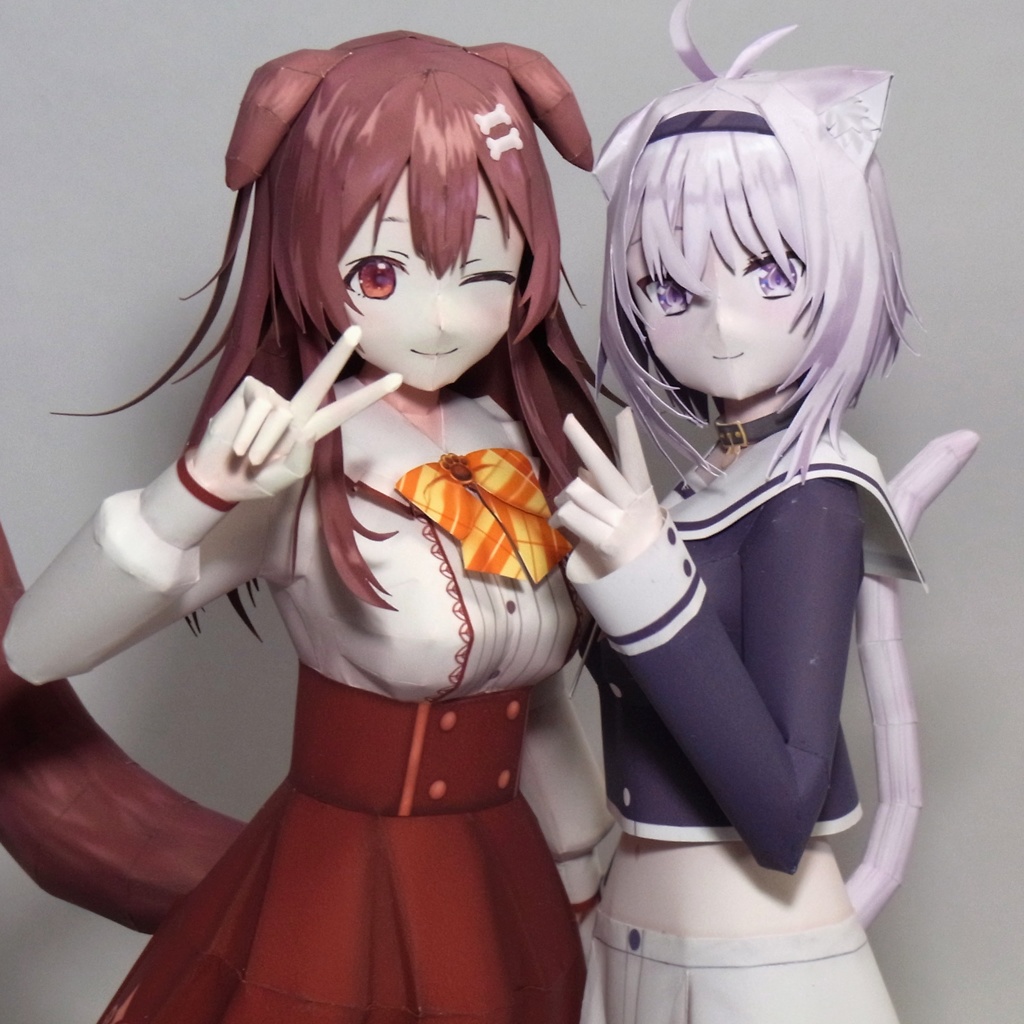 【非公式】ペーパークラフト「おかころ」体験版