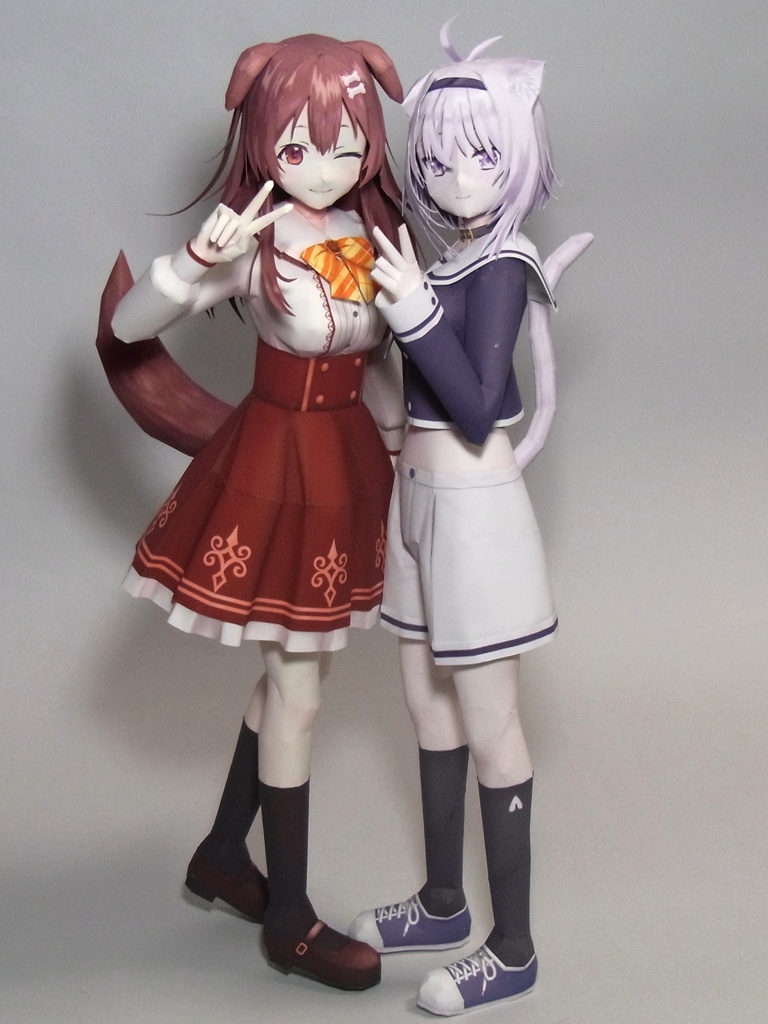 【非公式】ペーパークラフト「おかころ」体験版