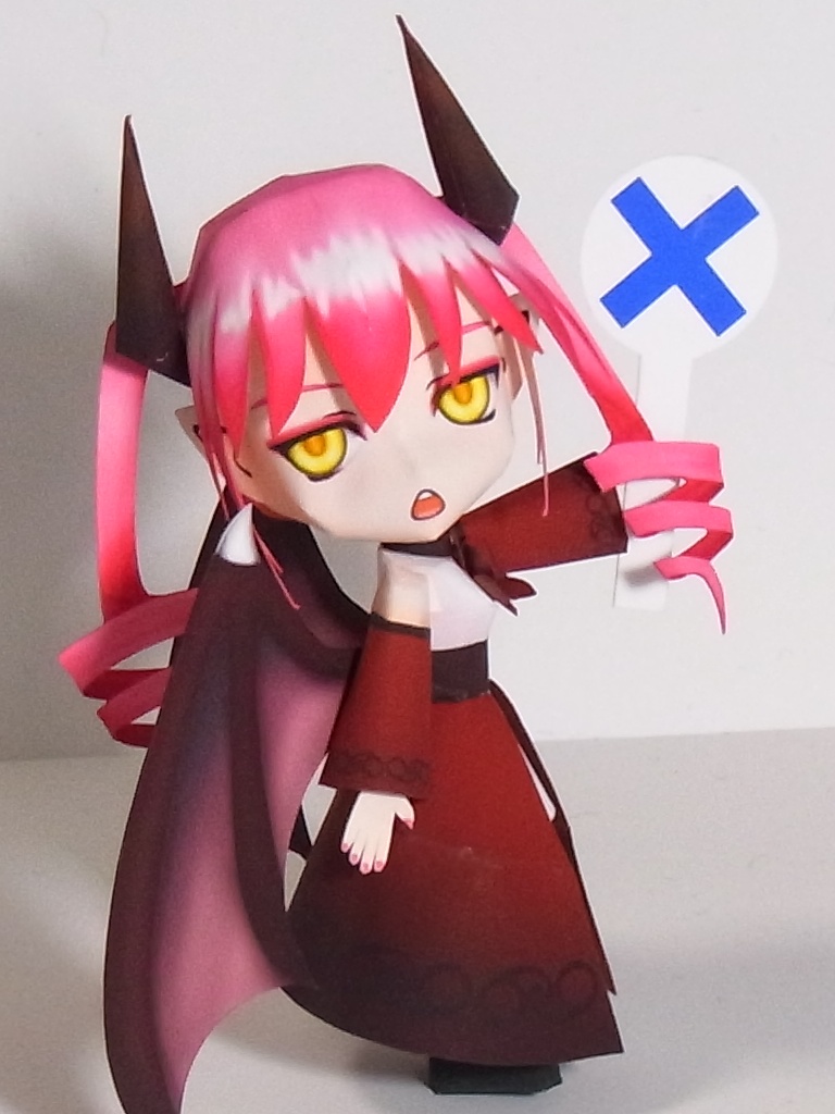 組み立て練習用モデル「悪魔トリアル」