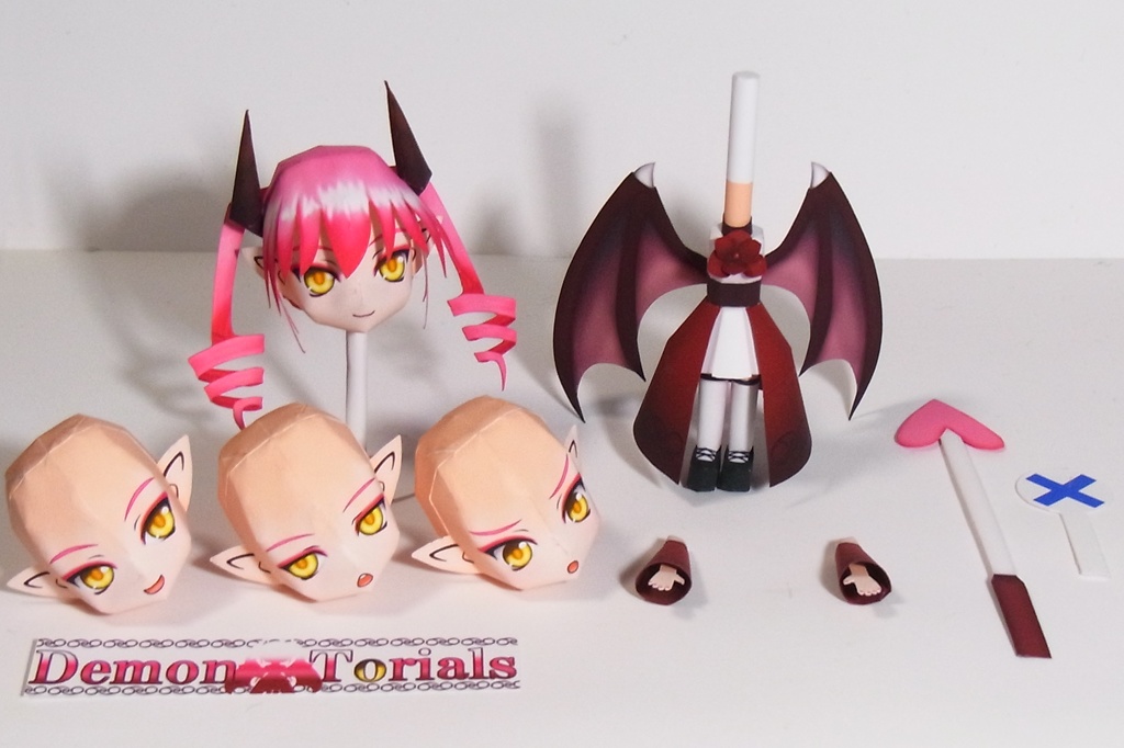 組み立て練習用モデル「悪魔トリアル」