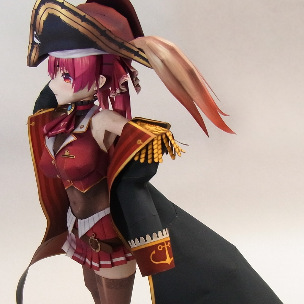 【非公式】ペーパークラフト「宝鐘マリン」体験版