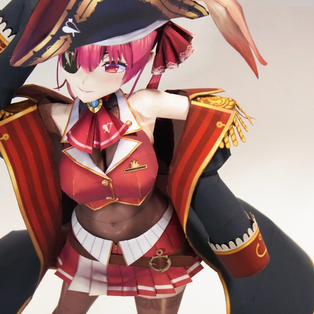 【非公式】ペーパークラフト「宝鐘マリン」