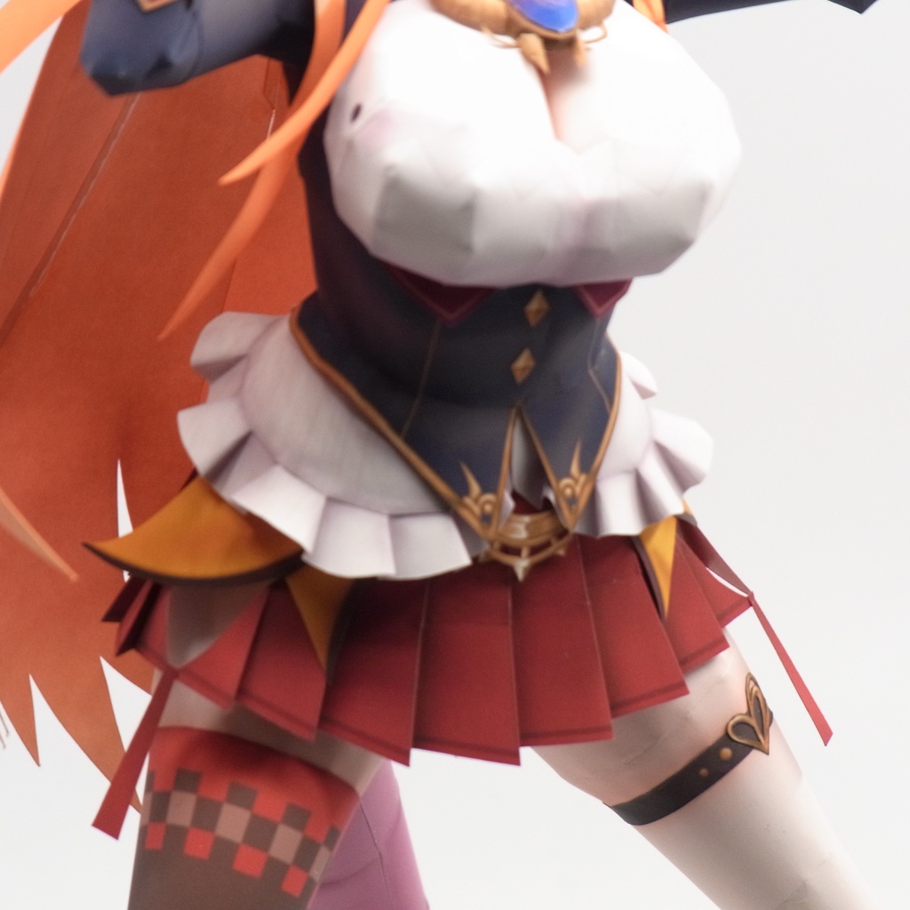 【非公式】ペーパークラフト「桐生ココ」体験版