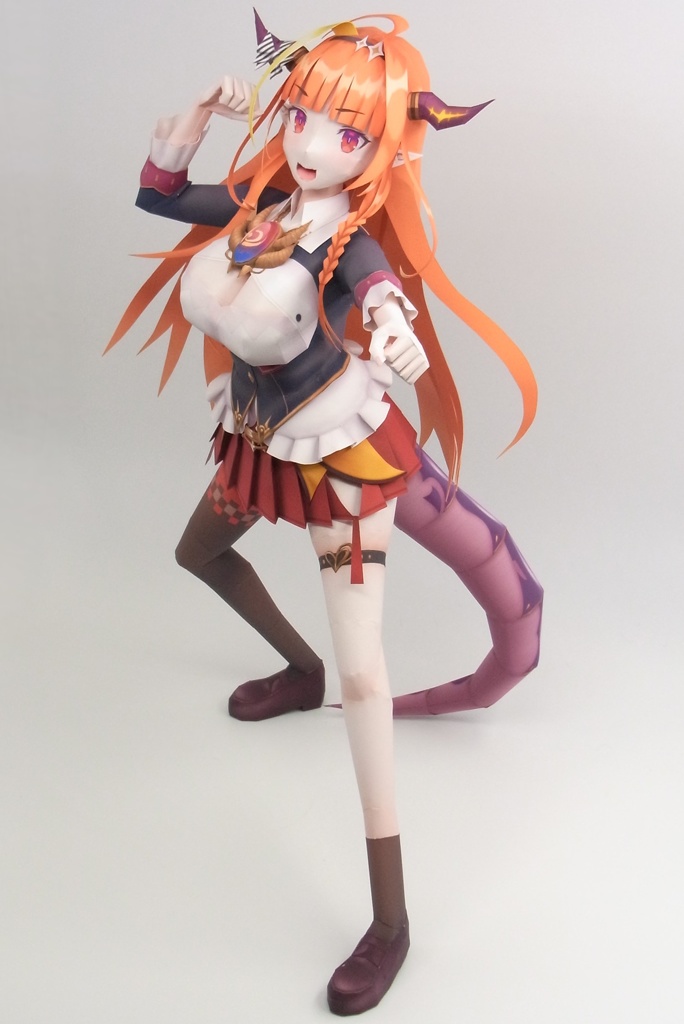 【非公式】ペーパークラフト「桐生ココ」