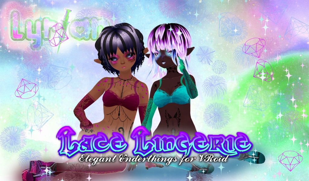 Lace Lingerie [Underthings for VRoid]