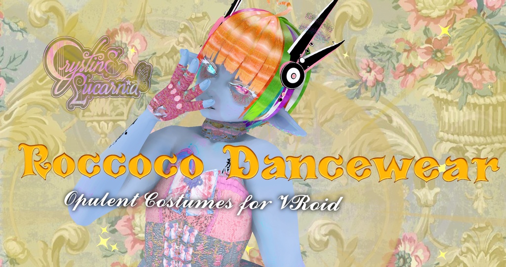 Rococo Dancewear - VRoid Costumes for all Bodies