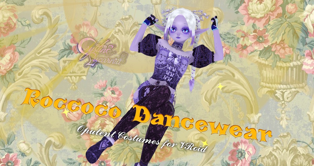 Rococo Dancewear - VRoid Costumes for all Bodies