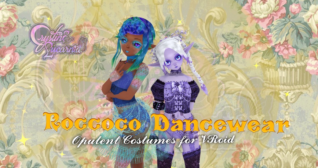 Rococo Dancewear - VRoid Costumes for all Bodies