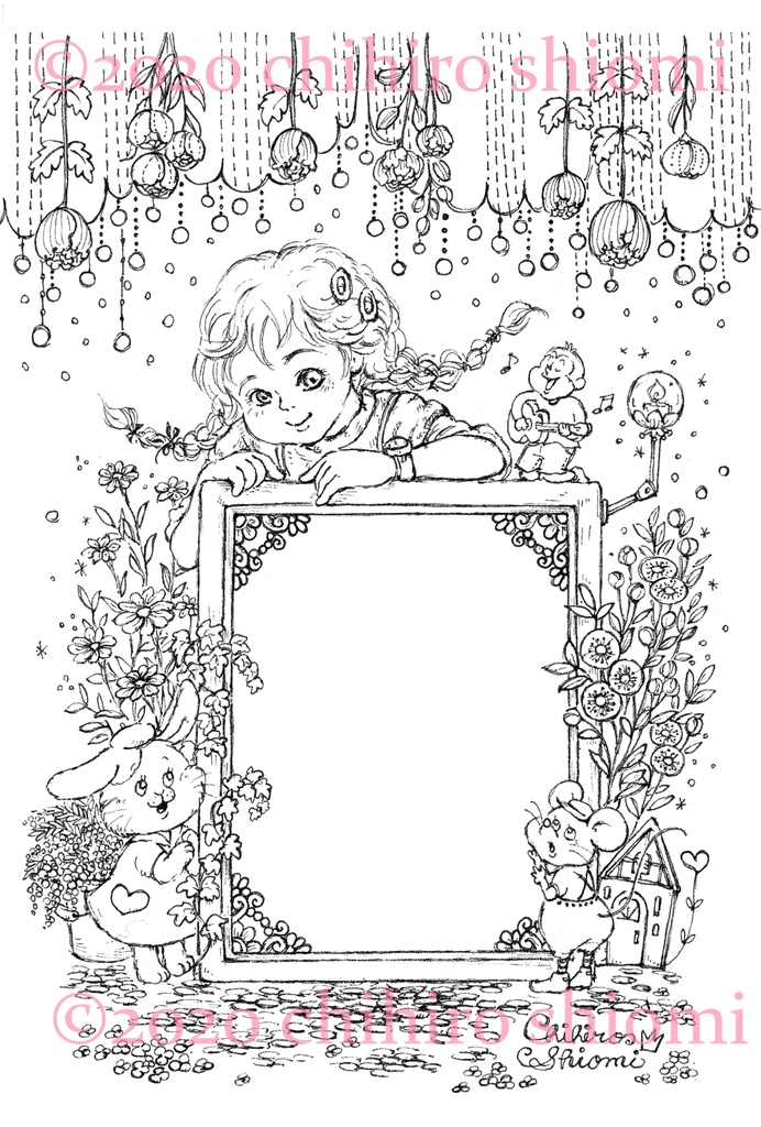 flower message card