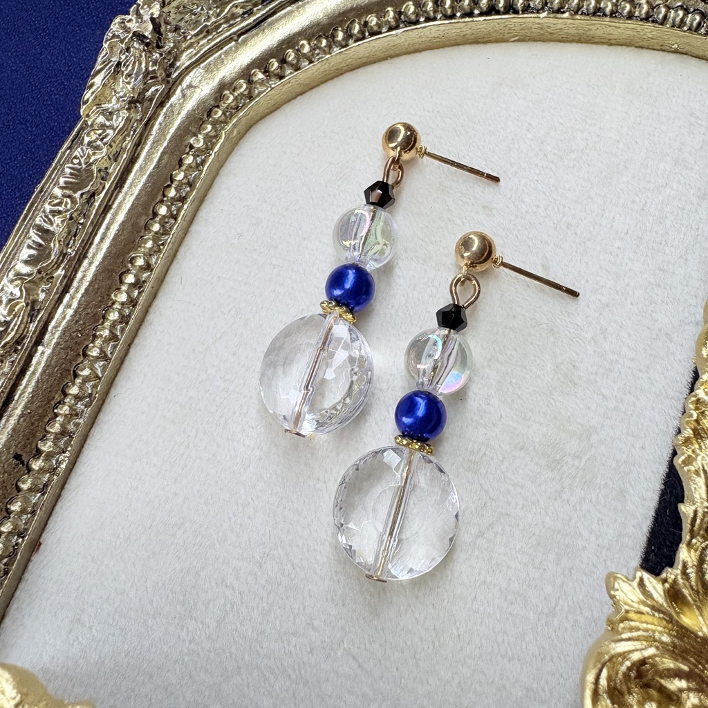 年末年始セット①【レイ/ピアス】恋深と深空イメージ