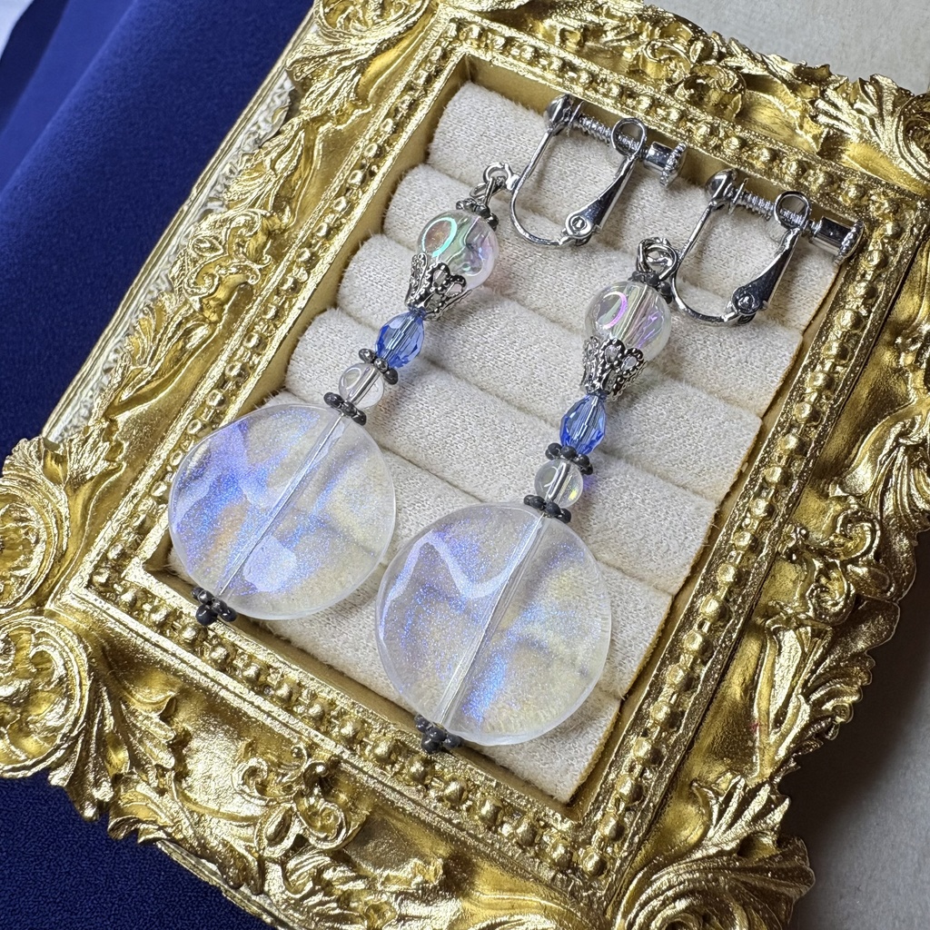 年末年始セット⑤【レイ/イヤリング】恋深と深空イメージ